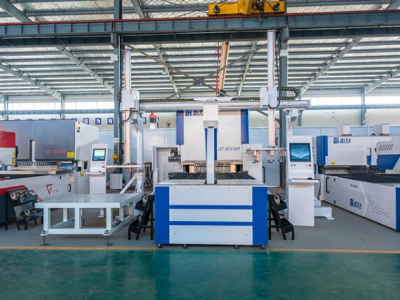 What is the workbench of the flexible bending center
